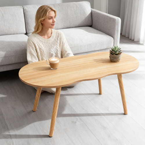 Solid wood coffee table - wood,