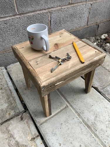 Handmade rustic wooden coffee - handmade,