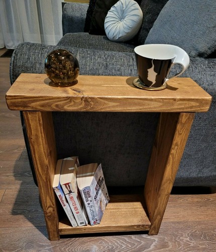 Rustic wooden end coffee - rustic,
