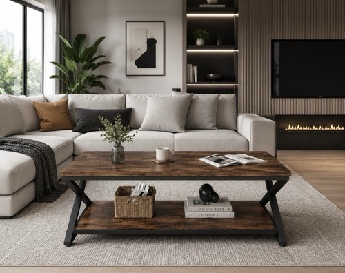 Rustic coffee table tier - coffee, 2
