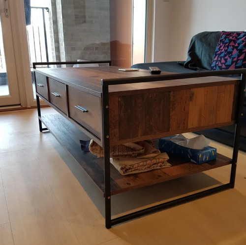 Industrial coffee table - industrial,