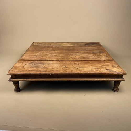 Indian low wooden table - indian,
