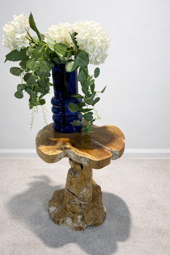 Solid teak root coffee table - root,