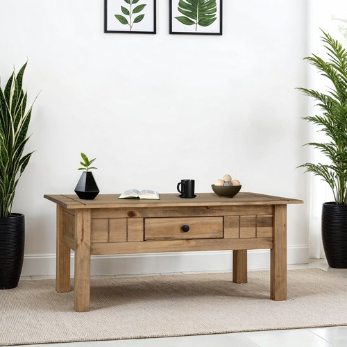 Panama solid pine coffee - pine, table