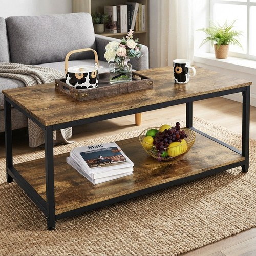 Industrial coffee table rustic - industrial,