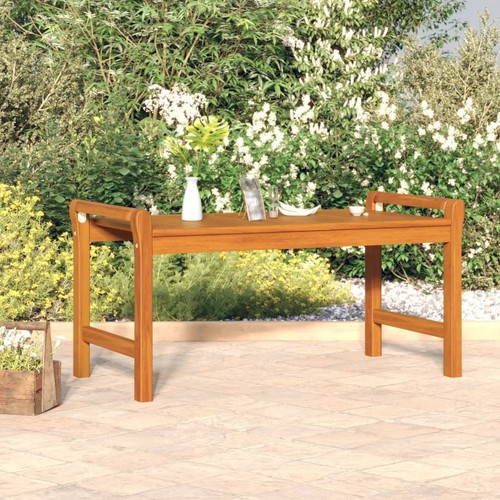 Solid acacia wood coffee table - solid,