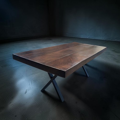 Rustic solid beech - rustic, coffee
