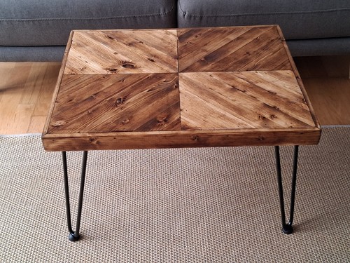 Handcrafted coffee table made - handcrafted,