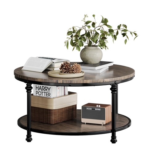 Rustic farmhouse tier round - 2-tier,