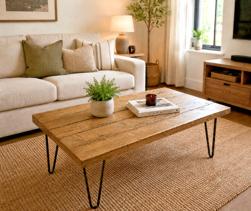 Rustic coffee table - rustic,