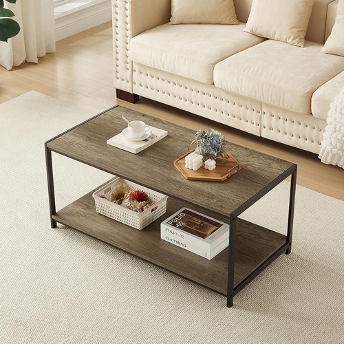 Coffee table tier rustic - coffee,