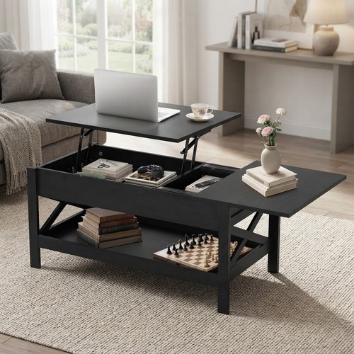 Rustic brown lift top - 39",