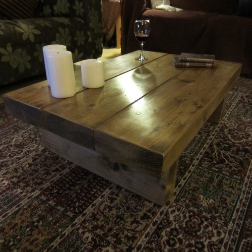 Coffee table rustic - table,, extra