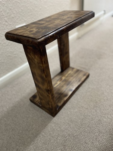 Wooden rustic coffee end - wooden,