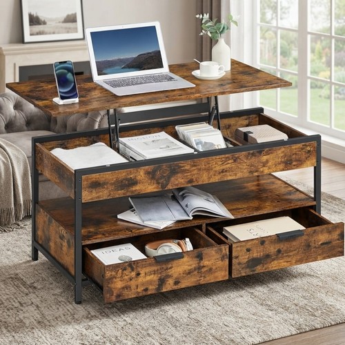 Stylish lift top coffee - lift, table