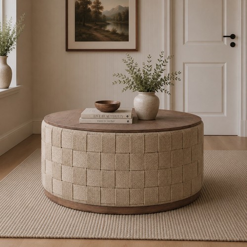 Round woven rope - round,