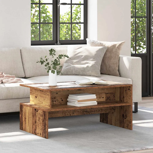 Walplus old wood coffee table - wood,