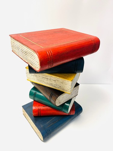 Coffee table books stack solid - coffee,